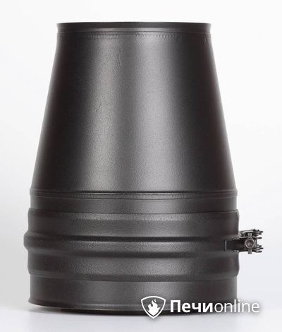 Комплектующие дымохода Schiedel Конус д.150 PM25 (Черный) Permetr в Асбесте
