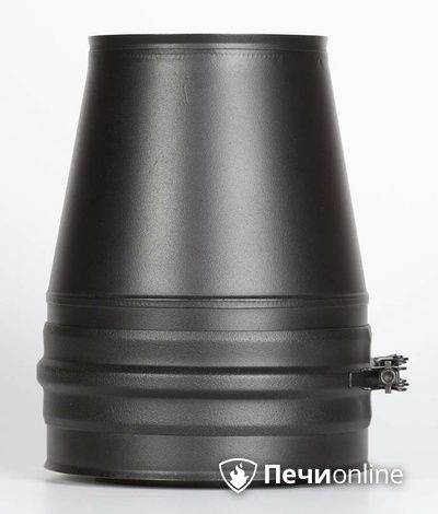 Комплектующие дымохода Schiedel Конус д250 PM25 (Черный) Permetr в Асбесте