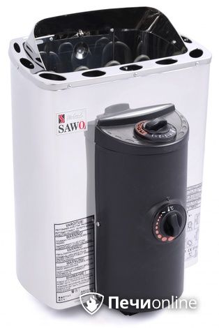Электрокаменка для сауны Sawo Mini X MX-30NB-Z с пультом управления в Асбесте