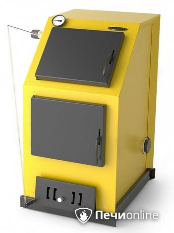 Твердотопливный котел TMF Оптимус Автоматик 25кВт АРТ под ТЭН желтый в Асбесте