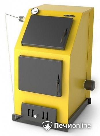 Твердотопливный котел TMF Оптимус Электро 25кВт АРТ ТЭН 6кВт желтый в Асбесте