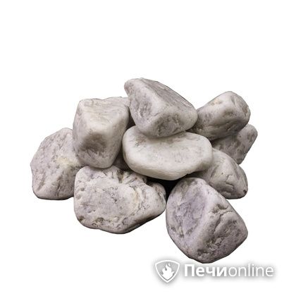 Камни для бани Огненный камень Кварц шлифованный отборный 10 кг ведро в Асбесте